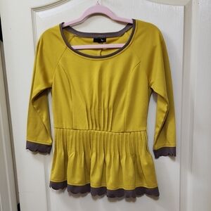 RYU PEPLUM TOP